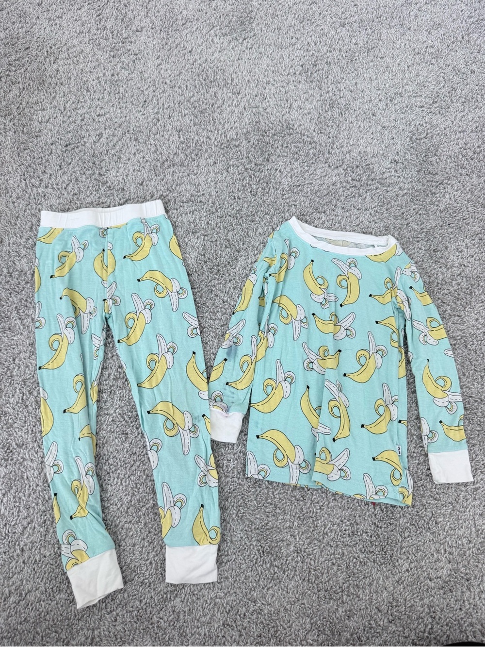 Little Sleepies- Banana Long Sleeve Pajamas 2T